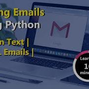 How To Send Emails Using Python Plain Text HTML Emails Python