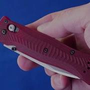 Нож Benchmade BM531 1901 Pardue красная G 10 S90V Limited USA