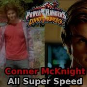Conner McKnight Super Speed Scenes Power Rangers Dino Thunder