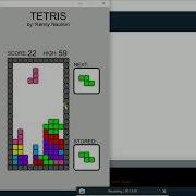 Tetris Game Using PROCESSING 3 IDE