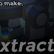 Modded Cube Combination How To Make Extractor