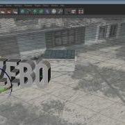 Tutorials 3D Text With Shadow On Call Of Duty Map Cinema 4D