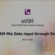 EVSM Mix Data Input Through Excel