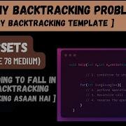 4 3 Subsets Leetcode 78 Backtracking Using One Template Series C Codingsamurais