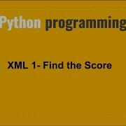 XML1 Find The Score HackerRank Python