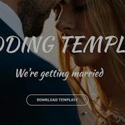 Bootstrap Wedding Template Free HTML Website Templates
