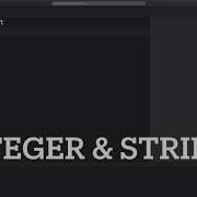 Swift Integers Strings