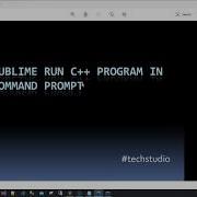 Sublime Run C Programs In CMD Command Prompt Techstudio