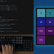 ASMR Programming 2048 Game On JavaScript No Talking