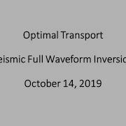 Optimal Transport Seismic Full Waveform Inversion