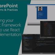 Community Demo Transforming Your SharePoint Framework Solutions To Use React Based Implementation