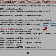 Java CountDownLatch Example Application