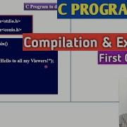 C PROGRAMMING Part 30 Compilation Execution Of A C Program