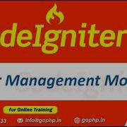 29 User Management Module Overview CodeIgniter 4 Tutorials