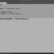 Learn PHP Basic CMS Adding Pages Part 6 8