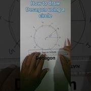 How To Draw Decagon Using A Circle Shorts Viralshorts Yt Trending Shorts Rb Knowledge Explore