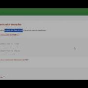 PHP Conditional Statements Explained If Else Elseif Switch With Examples