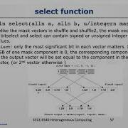 OpenCL Built In Functions Vloadn Select