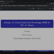 ZkSwap Solana Riptide Hackathon 2022