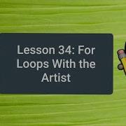 Code Org Lesson 34 For Loops With The Artist All Puzzle Solutions