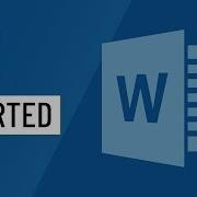 Word Getting Started