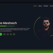Create A Portfolio Website Using HTML CSS Only