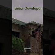 Senior Vs Junior Developer Shorts Short Trending Viral Funny Comedy Dance