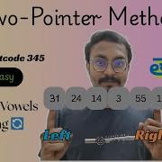 LeetCode 345 Reverse Vowels Of A String Placement Series DSA Two Pointer Method Telugu