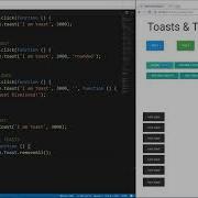 Materialize CSS From Scratch Lesson 22 Dialogs Toasts Tool Tips