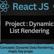 Create A Dynamic List Rending Component In ReactJS Learn Data Rendering Map Keys In React