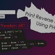 Reverse Number Using Php Php Program To Reverse Number How To Reverse Number In Php Php Basic