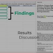 Synthesis Table For Literature Reviews