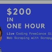 Web Scraping Live Coding Solving Freelance Gig For 200 Using Python Scrapy