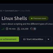 Linux Shell Cybersecurity 101 Tryhackme Day1