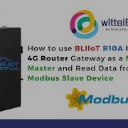 How To Use R10A Industrial 4G Router As A Modbus Master IoT IIoT