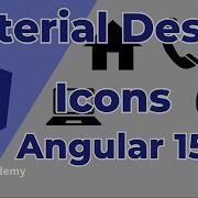 Angular Material How To Use Material Icons In Angular 15 Urdu Hindi
