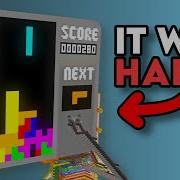Я сделал RGB тетрис используя только редстоун