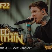 Bleed From Within The End Of All We Know Live At Resurrection Fest EG 2022