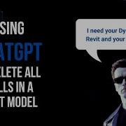 How To Use Chat GPT To Delete All Walls In A Revit Model With Python