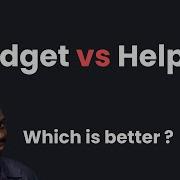 Helper Method Vs Separate Widget Which Is Better