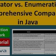 Iterator Vs Enumeration Comprehensive Comparison In Java Java Collection Framework