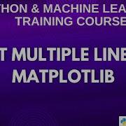 Plot Multiple Lines In Matplotlib