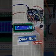 DIY Dino Run Game On Arduino Play On LCD Arduino Arduinoproject