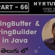 P66 StringBuffer And StringBuilder In Java Core Java Java Programming