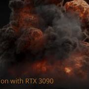 Houdini Explosion Pyro Simulation With GPU