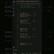 Javascript What Is The Difference Between ParseInt And Number