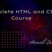 HTML Form Input And Labels HTML And CSS Lecture 17