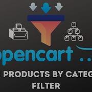 Simple Admin Products By Category Filter For OpenCart