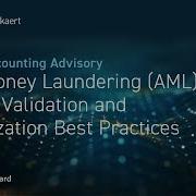 Anti Money Laundering AML Model Validation And Optimization Best Practices