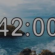 42 Minute Timer With Calm And Soft Music And Sea Wave Cinematic Background